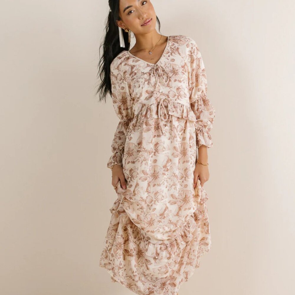 SAHILY FLORAL DRESS